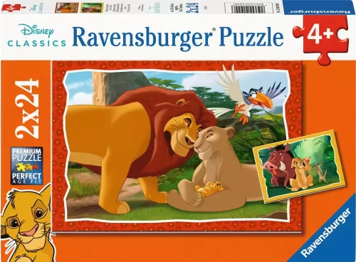 Пазл:2x24 - The Lion King
