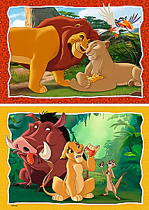 Пазл:2x24 - The Lion King