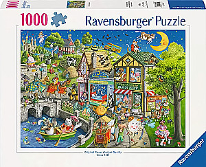 Пазл:1000 - Mother Gooseville