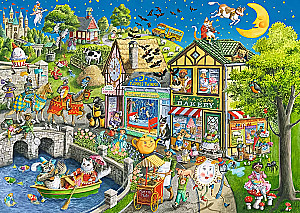 Пазл:1000 - Mother Gooseville