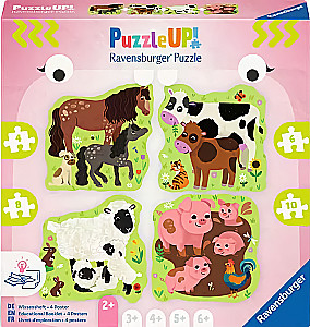 Пазл - Puzzle Up. Farm Animals, 4in1