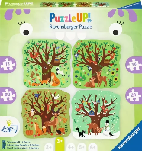 Пазл - Puzzle up. Four Seasons, 4in1