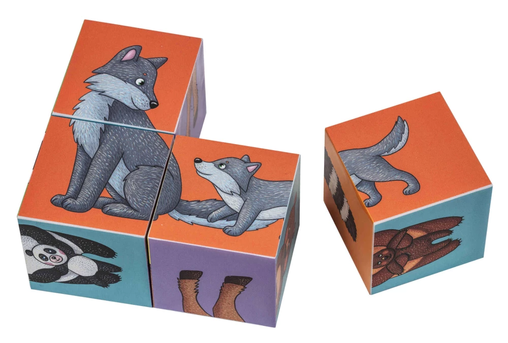 IQ kuubikud - Kes elab loomaaias?