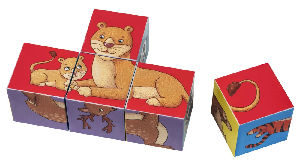 IQ kuubikud - Kes elab loomaaias?