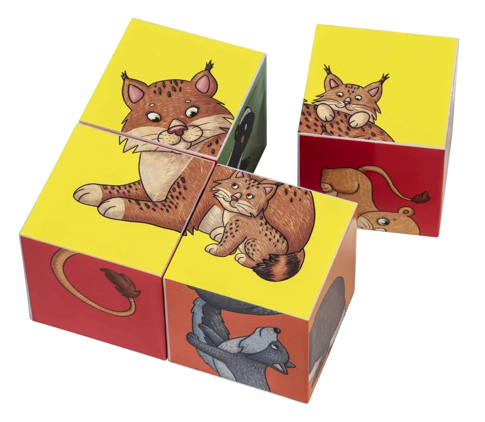 IQ kuubikud - Kes elab loomaaias?