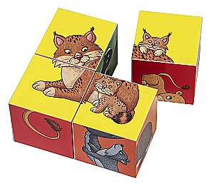 IQ kuubikud - Kes elab loomaaias?