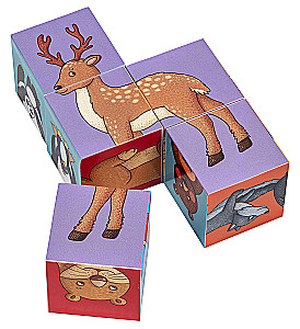 IQ kuubikud - Kes elab loomaaias?