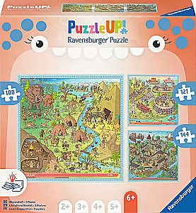 Puzzle - Puzzle up. Historia, 3w1