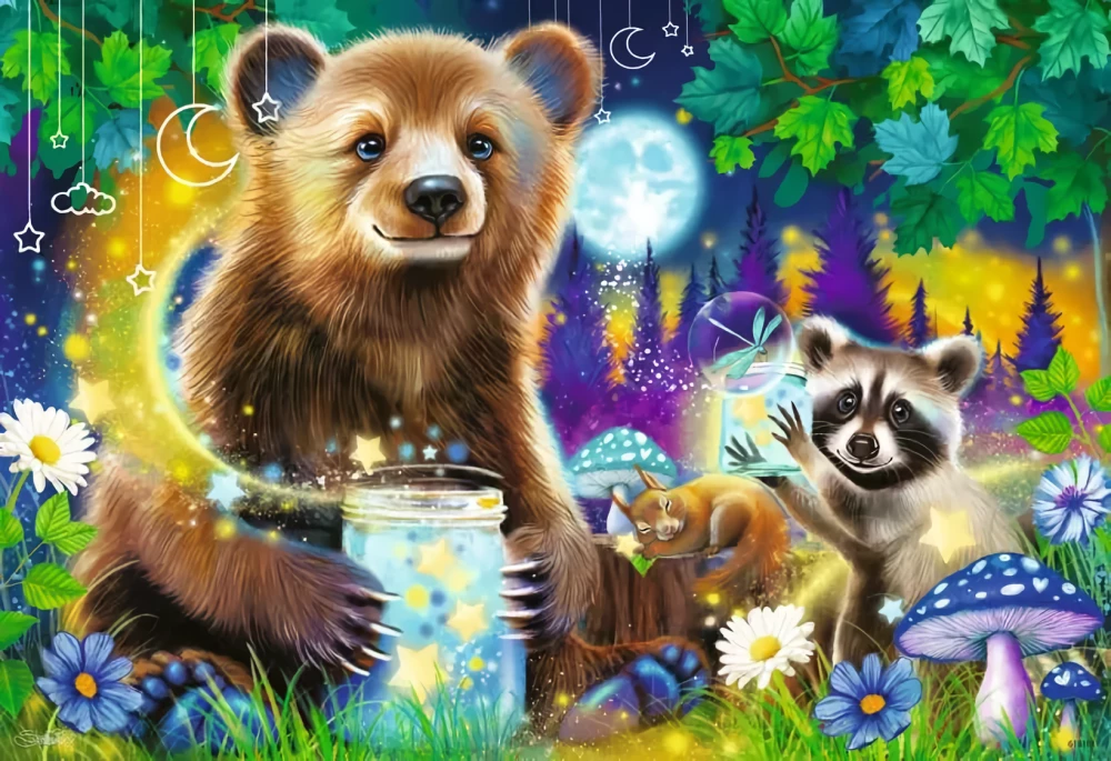 Puzzle: 2x24 - Lovable Woodland Friends