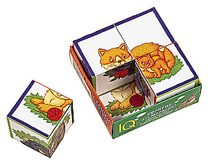 IQ кубики - У кошки котёнок
