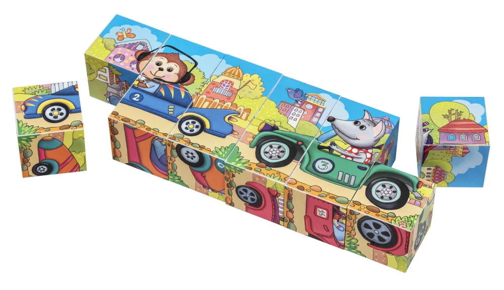 IQ kuubikud - Kiirus autoga