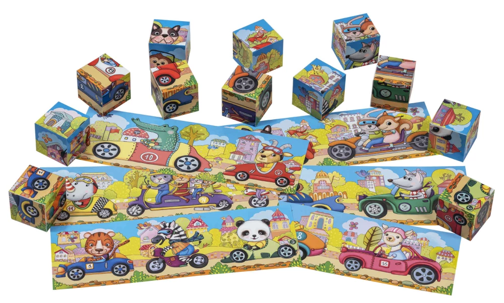 IQ kuubikud - Kiirus autoga