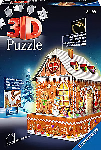 Puzzle:216 - Ginger Bread House, 3D