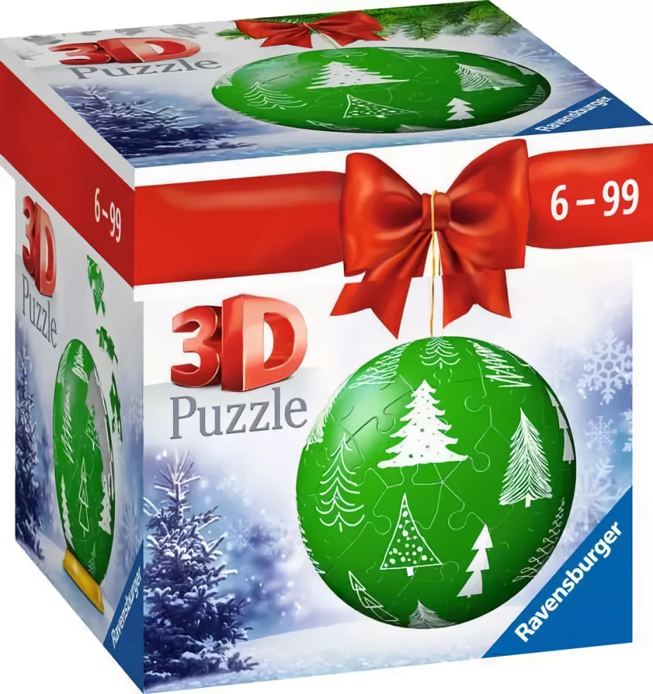 Puzzle:54 - Ball Winter Green, 3D