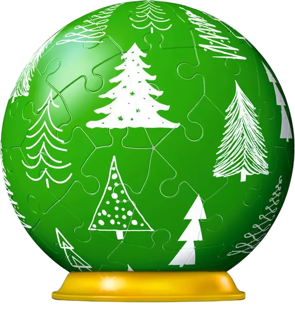 Puzzle:54 - Ball Winter Green, 3D
