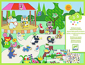 Многоразовые наклейки. Карнавал