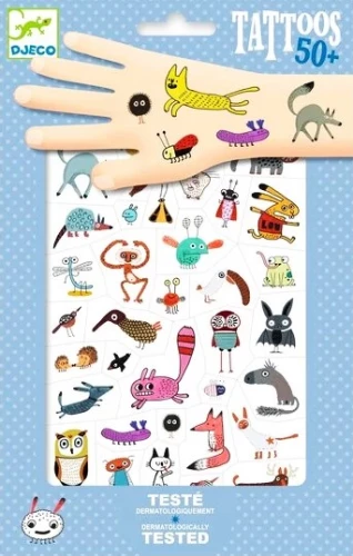 Ajutised tätoveeringud - Väikesed olendid