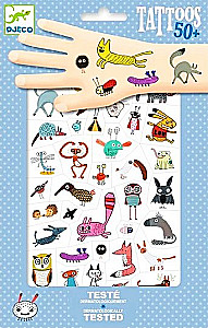 Ajutised tätoveeringud - Väikesed olendid