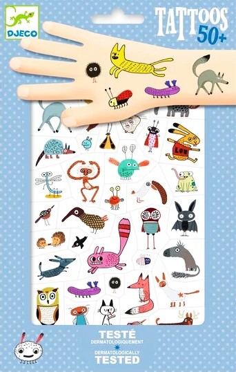 Laikinas tetovējums - Mazie radījumi