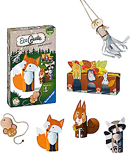 Loovuskomplekt - EcoCreate. Metsa Loomad