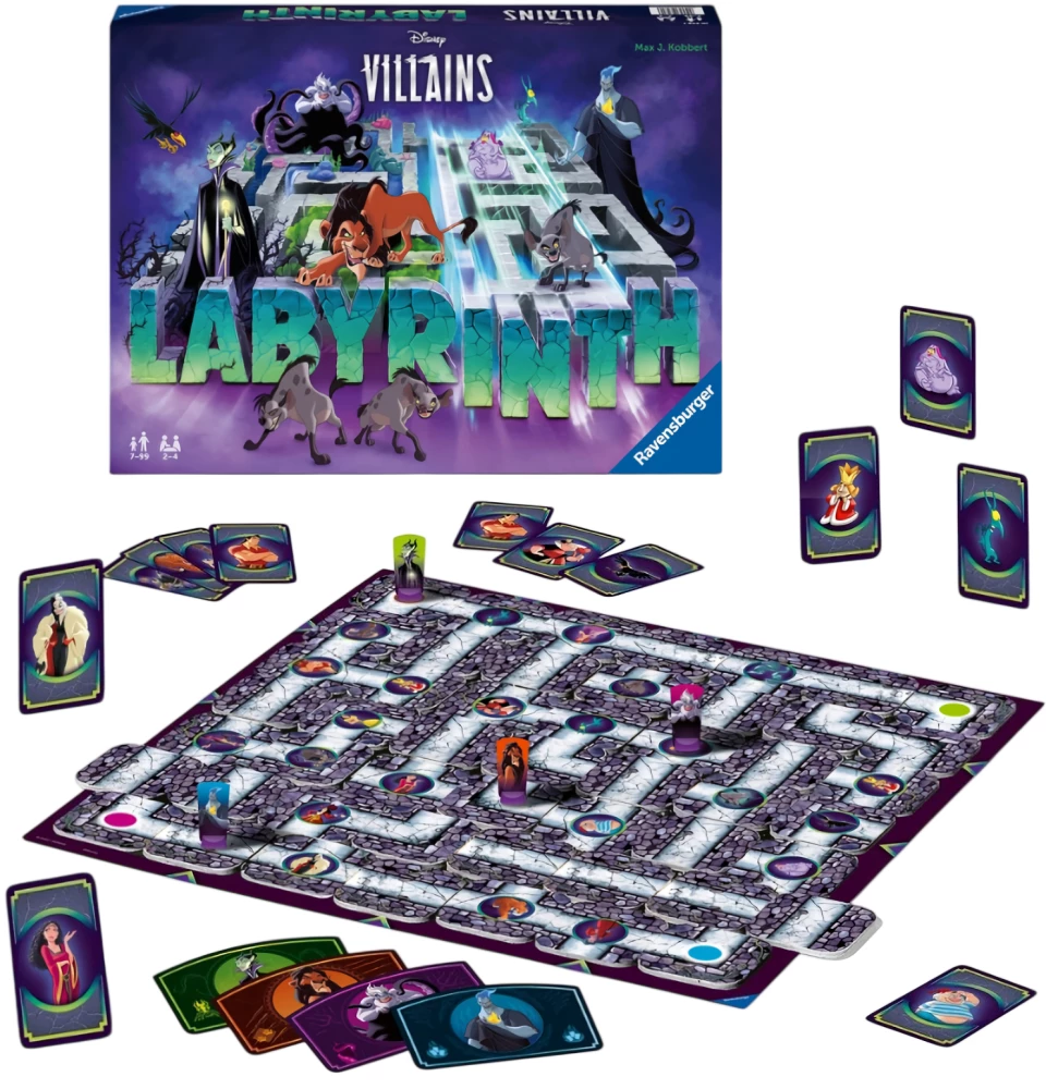 Gra planszowa - Villains. Labirynt