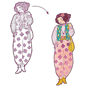 Раскраска - Розмари и подруги