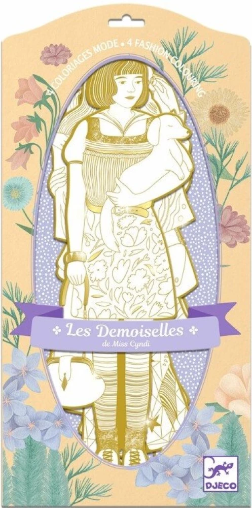 Раскраска - Скаут и её подружки