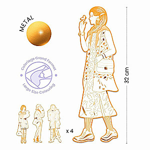 Раскраска - Скаут и её подружки