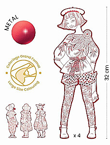 Раскраска - Феодора и подруги