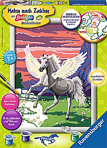 Картина по номерам - Pegasus, 18х24 см