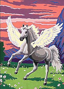 Картина по номерам - Pegasus, 18х24 см