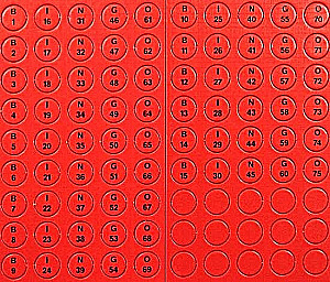 Настольная игра - Бинго