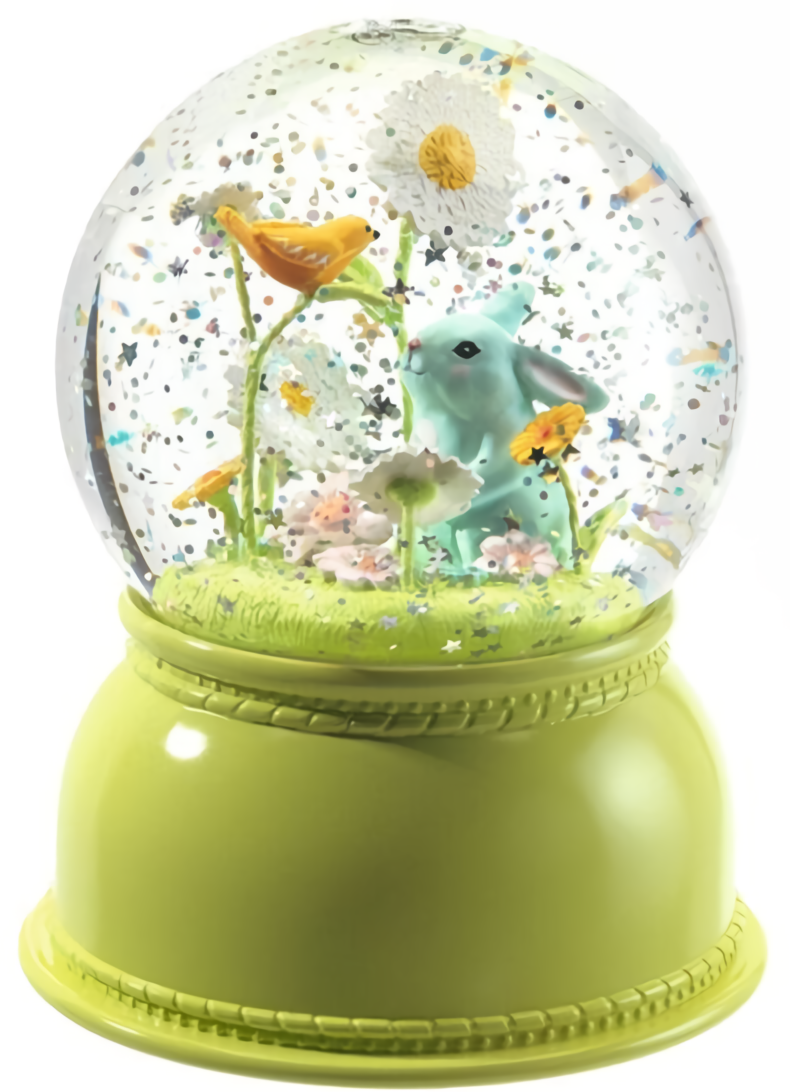 Nakts gaisma - Sniega bumba. Zaķis