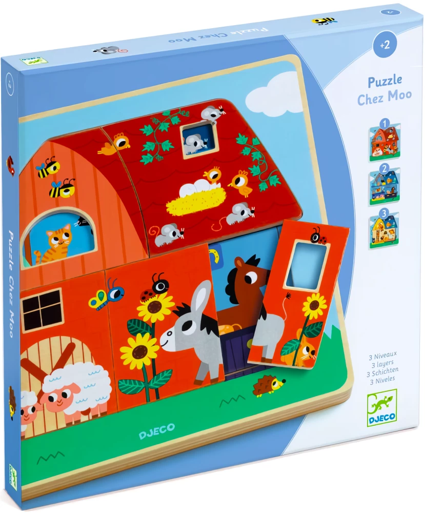 Koka puzle: 12 - Ferma, 3 līmeņi