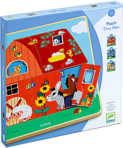 Koka puzle: 12 - Ferma, 3 līmeņi