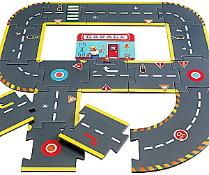 Напольный пазл:26 - Crazy Motors. Circuit