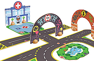 Напольный пазл:28 - Crazy Motors. City