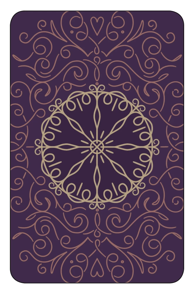 Fortune-telling Playing Cards - Ash Gate, 40 Cards with Instructions