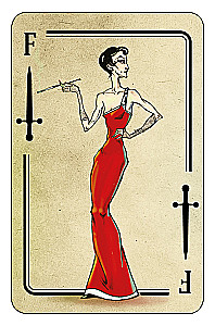 Fortune-telling Playing Cards - Ash Gate, 40 Cards with Instructions