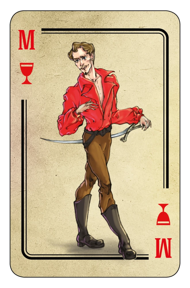 Fortune-telling Playing Cards - Ash Gate, 40 Cards with Instructions