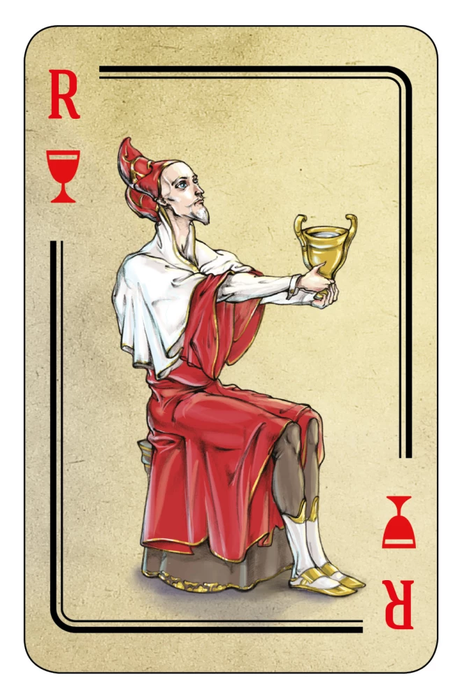 Fortune-telling Playing Cards - Ash Gate, 40 Cards with Instructions