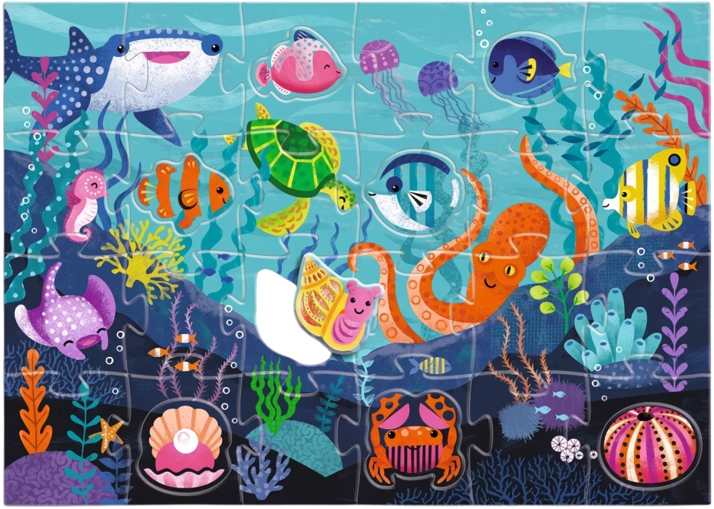 Тактильный пазл:32 - Море