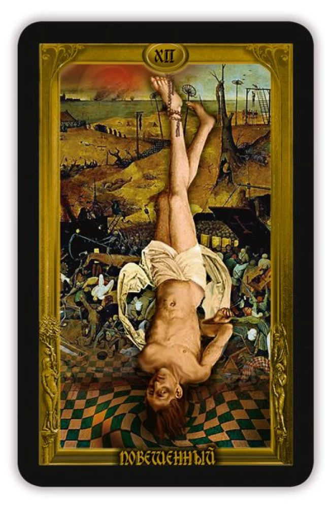 Fortune-telling Cards - Flemish Tarot, 78 Cards with Instruction for Divination