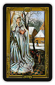 Fortune-telling Cards - Flemish Tarot, 78 Cards with Instruction for Divination