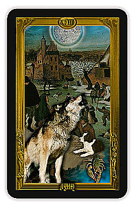 Fortune-telling Cards - Flemish Tarot, 78 Cards with Instruction for Divination