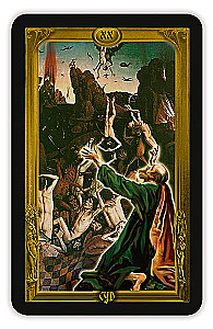 Fortune-telling Cards - Flemish Tarot, 78 Cards with Instruction for Divination