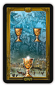 Fortune-telling Cards - Flemish Tarot, 78 Cards with Instruction for Divination