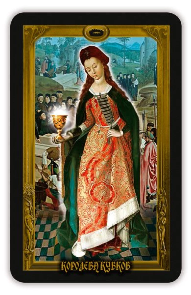 Fortune-telling Cards - Flemish Tarot, 78 Cards with Instruction for Divination