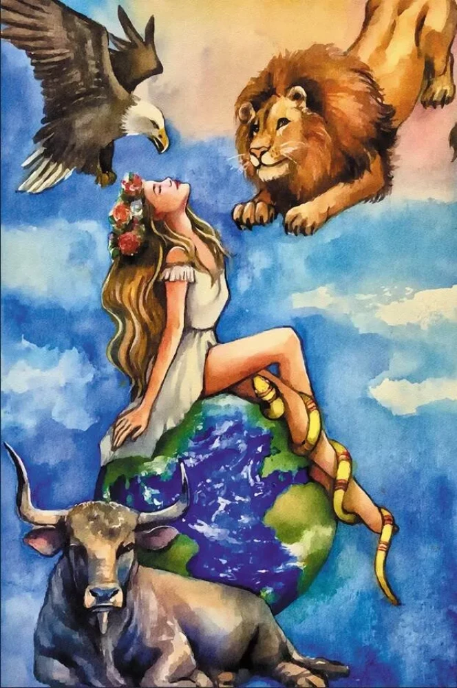 Tarot - Źródło Twórczości. Kreatywne Tarot. Karty wypełnione magią seksu