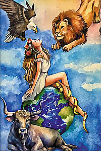 Tarot - Źródło Twórczości. Kreatywne Tarot. Karty wypełnione magią seksu
